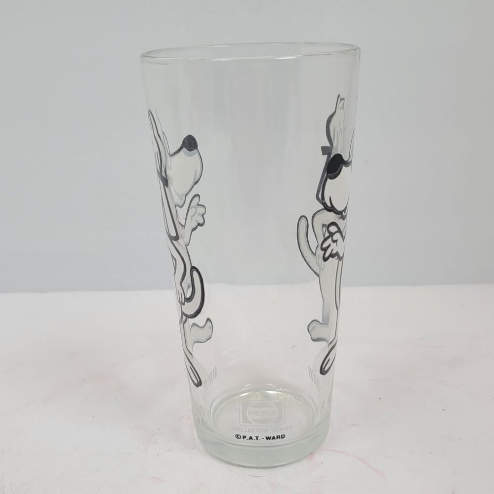 Vintage P.A.T. Ward 1970's Mr. Peabody Pepsi Collector Series Glass - Picture 4 of 8